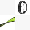 Σετ 2 ιμάντες kwmobile για Xiaomi Mi Smart Band 6/Mi Band 6/Band 5, Silicone, Grey/Green, 59792.02