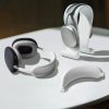 Σετ καλύμματα 2 kwmobile για Apple Airpods Max, Silicone, Black, 59790.02