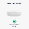 Θήκη kwmobile για Anker Soundcore Life P3, Silicone, White, 56190.02