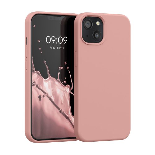 Θήκη kwmobile για Apple iPhone 13, Silicone, Pink, 55878.156