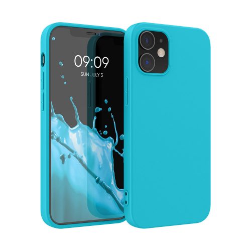 Θήκη kwmobile για Apple iPhone 12/iPhone 12 Pro, Silicone, Blue, 53938.223