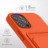 Θήκη kwmobile για Apple iPhone 12/iPhone 12 Pro, Silicone, Orange, 55112.29