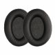 Σετ 2 Earpads kwmobile για Sennheiser HD660S /HD565/HD580, Οικολογικό δέρμα, Μαύρο, 59847.01