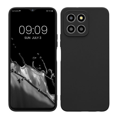 Θήκη kwmobile για Honor X8 /X6, Silicone, Black, 59879.47