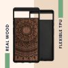 θήκη kwmobile για Google Pixel 6a, Wood, Brown, 59884.03