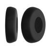 Σετ 2 kwmobile Earpads για Jabra Evolve 75, Οικολογικό δέρμα, Μαύρο, 59878.01