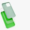 Θήκη Kwmobile για Apple iPhone 12/iPhone 12 Pro, Silicone, Green, 52641.44