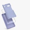 θήκη kwmobile για Google Pixel 6a, Silicone, Purple, 57815.139