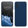 Θήκη kwmobile για Motorola Moto G52/Moto G82 5G, Silicone, Blue, 58542.116