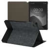 Εξώφυλλο βιβλίου kwmobile για Huawei MatePad SE, Textile, Grey/Black, 58774.02