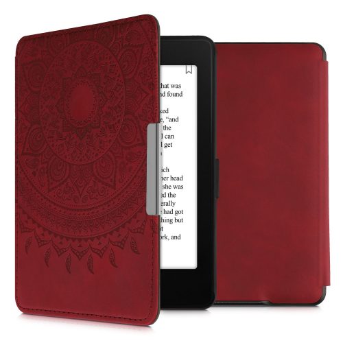 Κάλυμμα kwmobile για Amazon Kindle Paperwhite 7, Οικολογικό δέρμα, Κόκκινο, 49747.22