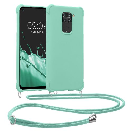 Προφυλακτήρας kwmobile για Xiaomi Redmi Note 9, Silicone, Green, 53147.71