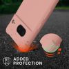 kwmobile Bumper for Google Pixel 7, Silicone, Pink, 59966.154