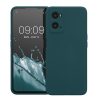 Κάλυμμα kwmobile για OPPO A76, Silicone, Blue, 59147.57