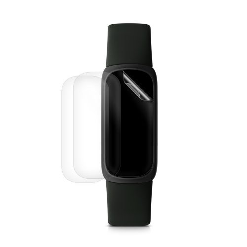 Σετ 2 θηκών Kwmobile για Fitbit Inspire 3, Silicone, Transparent, 60116.1