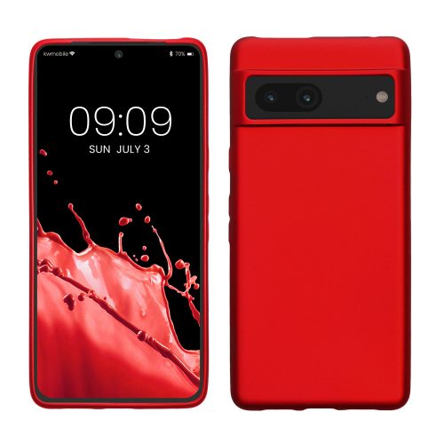 Θήκη kwmobile για Google Pixel 7, Silicon, Red, 60132.36