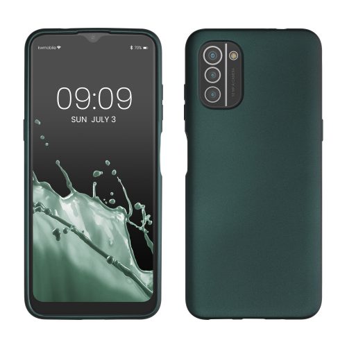 Θήκη kwmobile για Nokia G21/G11, Silicone, Green, 60136.14