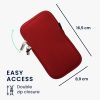 Kwmobile Universal Cover L - 6.5", Neoprene, Red, 58700.3.09