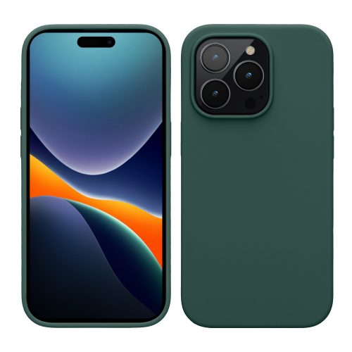 Θήκη kwmobile για Apple iPhone 14 Pro, Silicone, Green, 59073.171