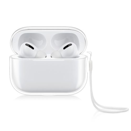 Θήκη kwmobile για Apple Airpods Pro 2, Silicone, Transparent, 60185.03