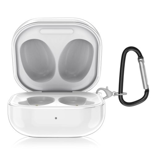 Θήκη kwmobile για Samsung Galaxy Buds 2 Pro/Galaxy Buds 2/Galaxy Buds Live, Silicone, Transparent, 60179.03