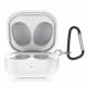 Θήκη kwmobile για Samsung Galaxy Buds 2 Pro/Galaxy Buds 2/Galaxy Buds Live, Silicone, Transparent, 60179.03