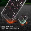 kwmobile Bumper for Google Pixel 7, Silicone, Transparent/Pink, 60206.02