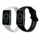 Kwmobile Strap for Huawei Band 6, Silicone, White/Black, 59296.04