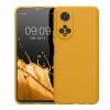 θήκη kwmobile για Honor X7, Silicon, Orange, 58420.143