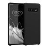 Θήκη kwmobile για Samsung Galaxy S10 Plus, Silicone, Black, 49028.47