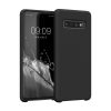 Θήκη kwmobile για Samsung Galaxy S10, Silicone, Black, 47732.01