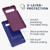 Θήκη kwmobile για Samsung Galaxy S10 Plus, Silicone, Violet, 49028.234