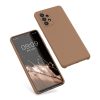 Θήκη kwmobile για Samsung Galaxy A52/Galaxy A52 5G/Galaxy A52s 5G, Silicone, Brown, 54347.245