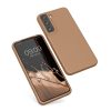 Θήκη kwmobile για Samsung Galaxy S22, Silicone, Brown, 56756.246