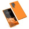 Θήκη kwmobile για Samsung Galaxy S22 Ultra, Silicone, Orange, 56765.150