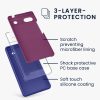 Θήκη kwmobile για Google Pixel 6a, Silicone, Purple, 57815.234