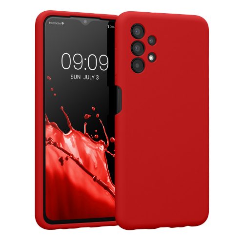 Θήκη kwmobile για Samsung Galaxy A13 4G, Silicone, Red, 57832.208