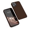 Θήκη kwmobile για Apple iPhone 12/iPhone 12 Pro, Silicone, Brown, 52641.247