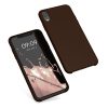 Θήκη kwmobile για Apple iPhone XR, Silicone, Brown, 45910.247