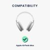 Σετ καλύμματα 2 kwmobile για Apple Airpods Max, Silicone, Blue, 59582.17