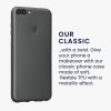 Θήκη kwmobile για Huawei P Smart (2017), Silicone, Grey, 44431.232