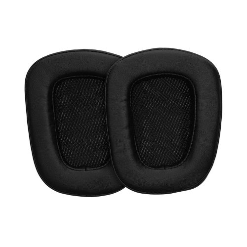 Σετ 2 Earpads kwmobile για Logitech G933/G633, Οικολογικό δέρμα, Μαύρο, 60362.01