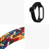 Σετ 2 ιμάντες kwmobile για OPPO Band Sport, Nylon, Black/Multicolor, 59521.04