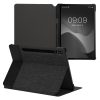 Εξώφυλλο βιβλίου kwmobile για Samsung Galaxy Tab S8/Galaxy Tab S7, Textile, Μαύρο, 60385.73