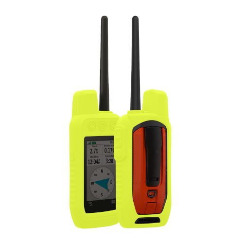 Θήκη Kwmobile GPS για Garmin Alpha 200, Yellow, Silicone, 59668.75