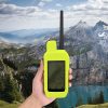 Θήκη Kwmobile GPS για Garmin Alpha 200, Yellow, Silicone, 59668.75