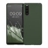 κάλυμμα kwmobile για Sony Xperia 10 IV, Silicone, Green, 57800.118