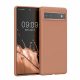 Θήκη kwmobile για Google Pixel 6a, Silicone, Brown, 57799.237