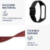 Σετ ιμάντων 2 kwmobile για Samsung Galaxy Fit 2, Silicone, Black/Red, 53962.17