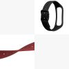 Σετ ιμάντων 2 kwmobile για Samsung Galaxy Fit 2, Silicone, Black/Red, 53962.17